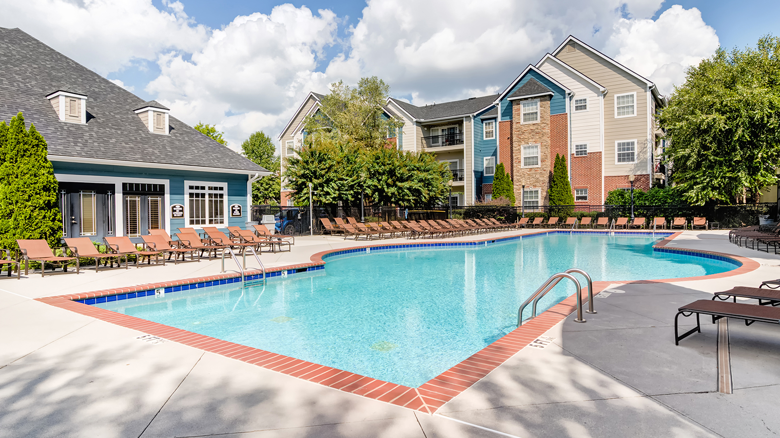 Resort style pool