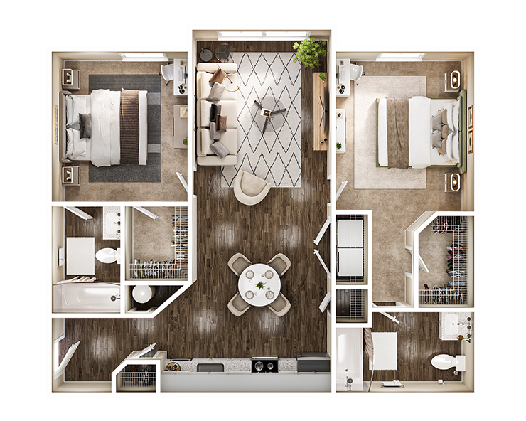 Gamma D3 floor plan