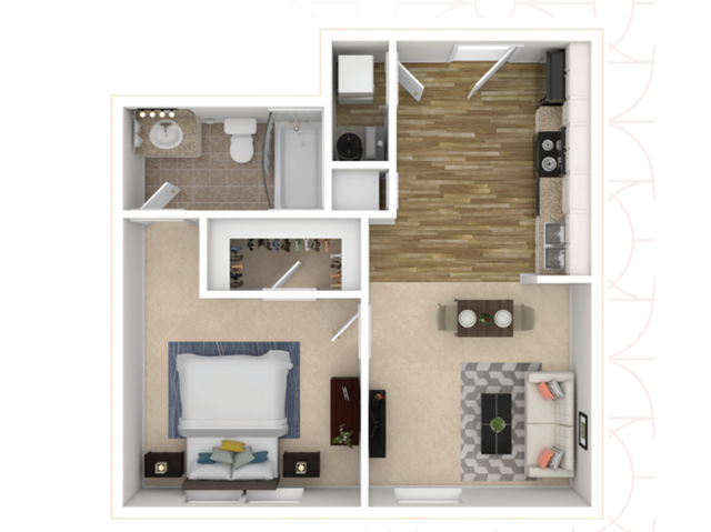 1BA - Beta Floor plan